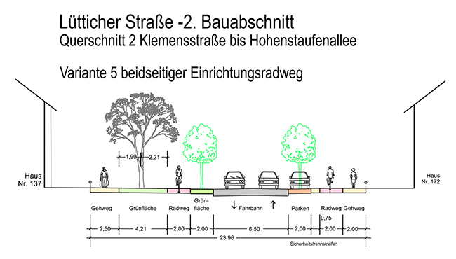 L&uuml;tticher Stra&szlig;e - Variante 5